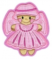 Applikation s��er Engel in rosa