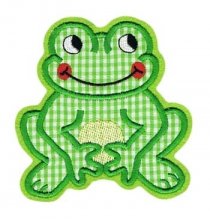 Applikation Aufnher lachender Frosch