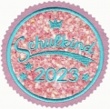 Tolle Applikation mit dem Schriftzug Schulkind 2023
