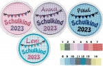 Applikation / Aufnher  Schulkind 2023 und Wunschname